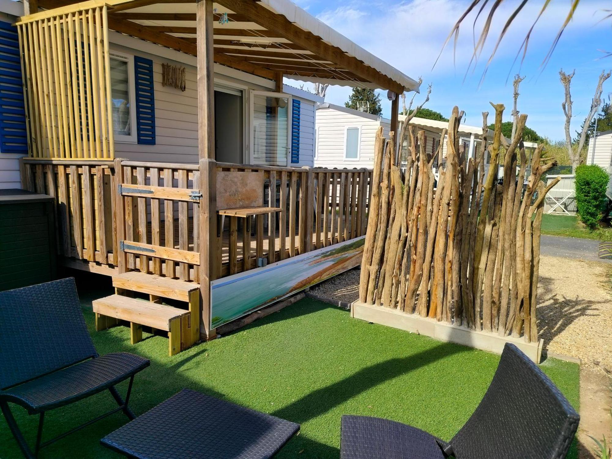 Mobil-Home Les Locs Danous Valras-Plage Esterno foto